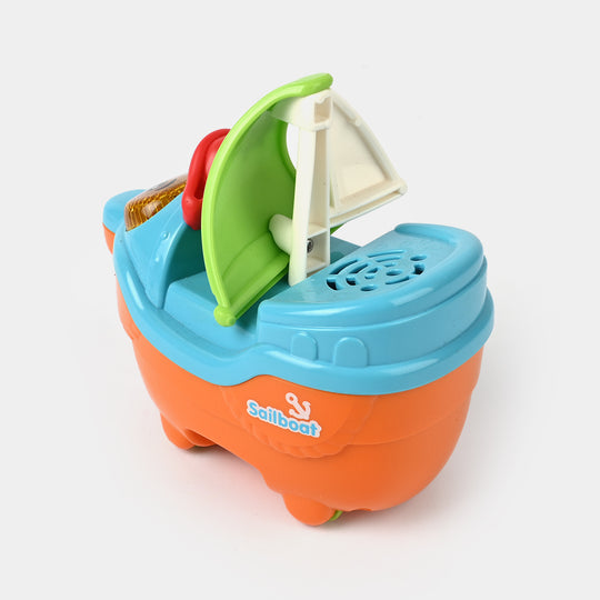 Toot-Toot Splash Sailboat