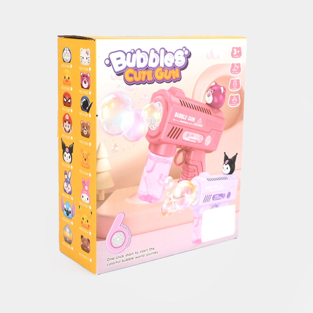 Automatic Electric Bubble Blaster With Lights