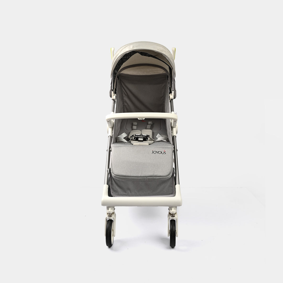 Compact & Foldable Baby Stroller JY-1332 Grey