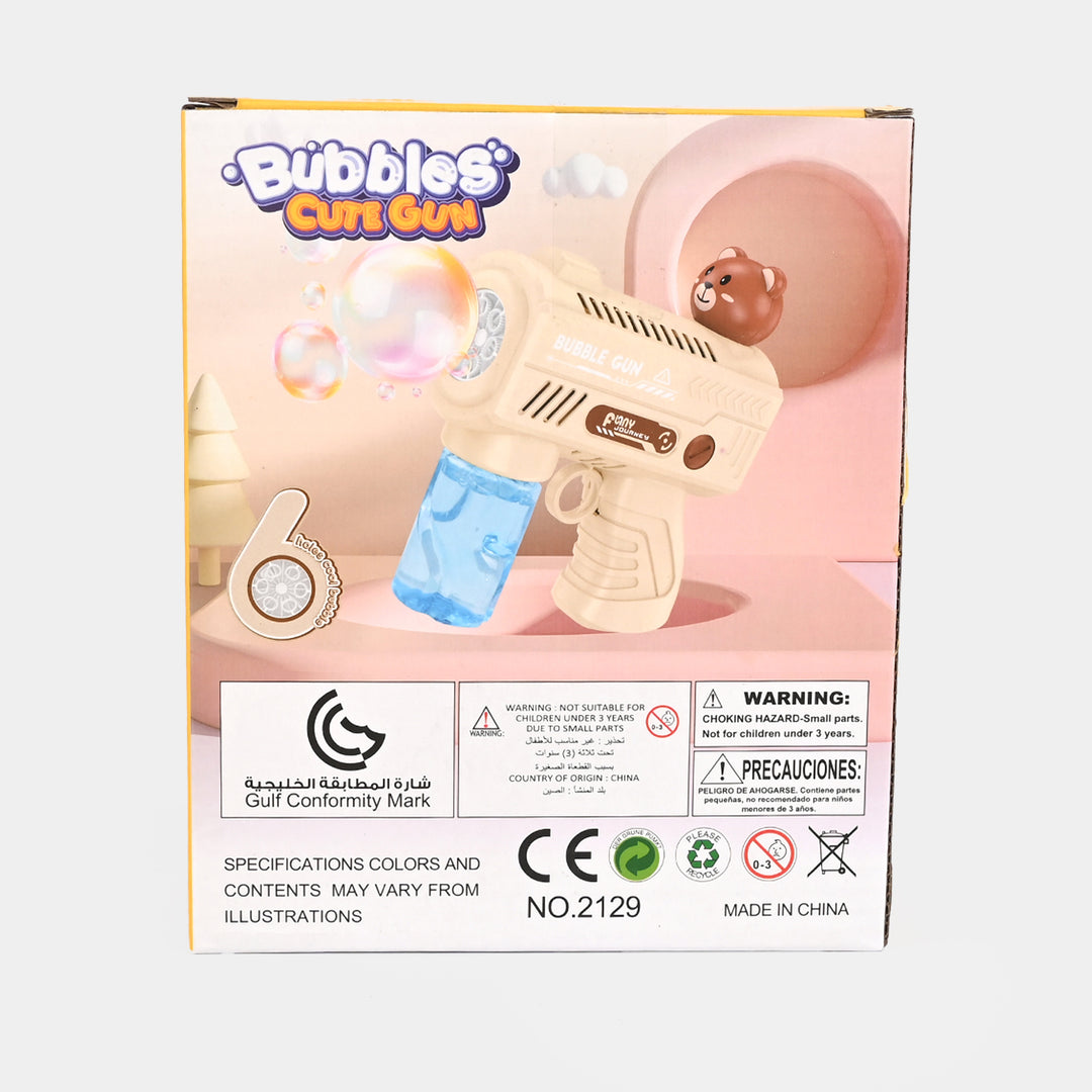 Automatic Electric Bubble Blaster With Lights