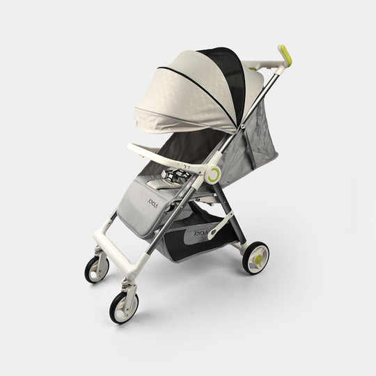 Compact & Foldable Baby Stroller JY-1332 Grey