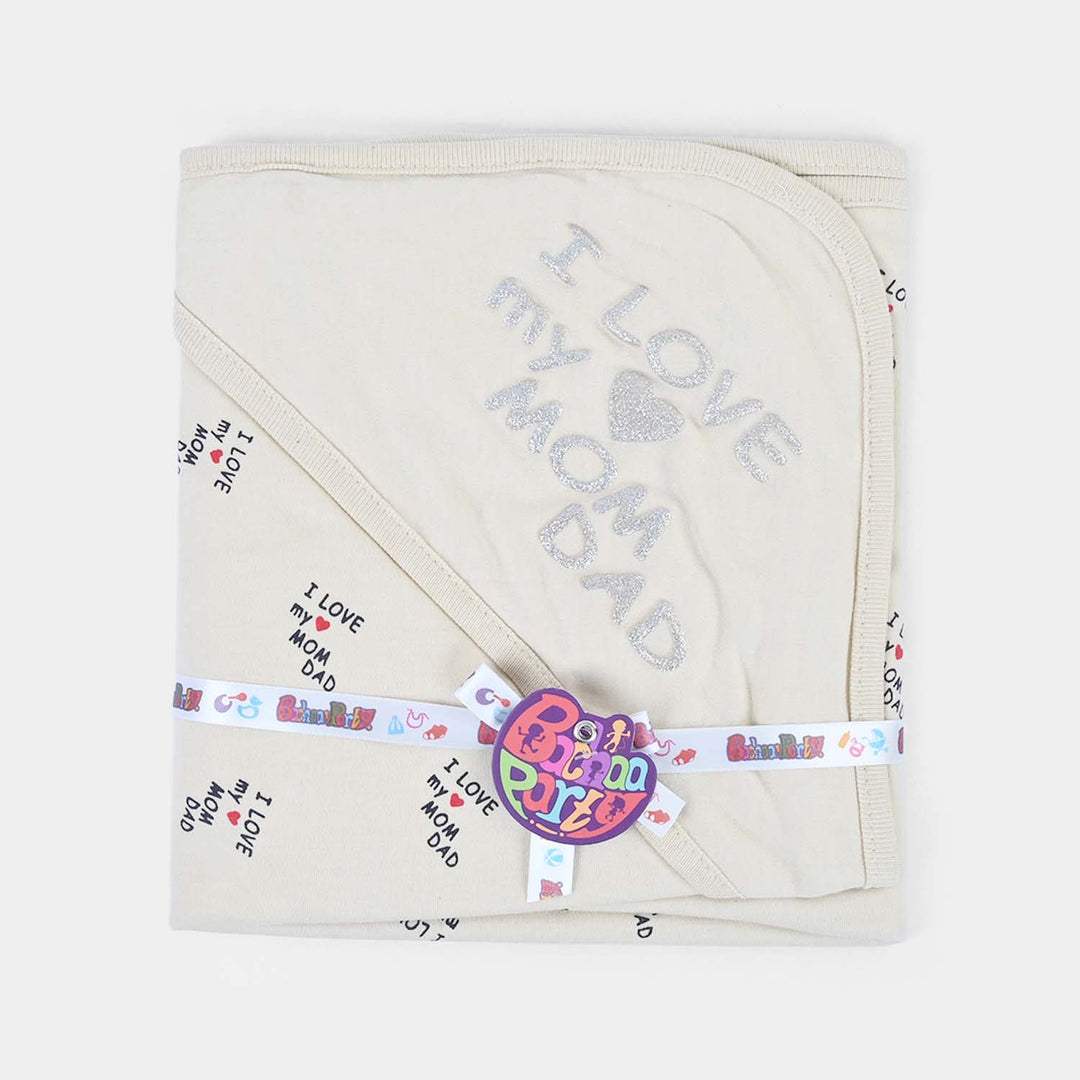 Hooded Baby Wrapping Sheet