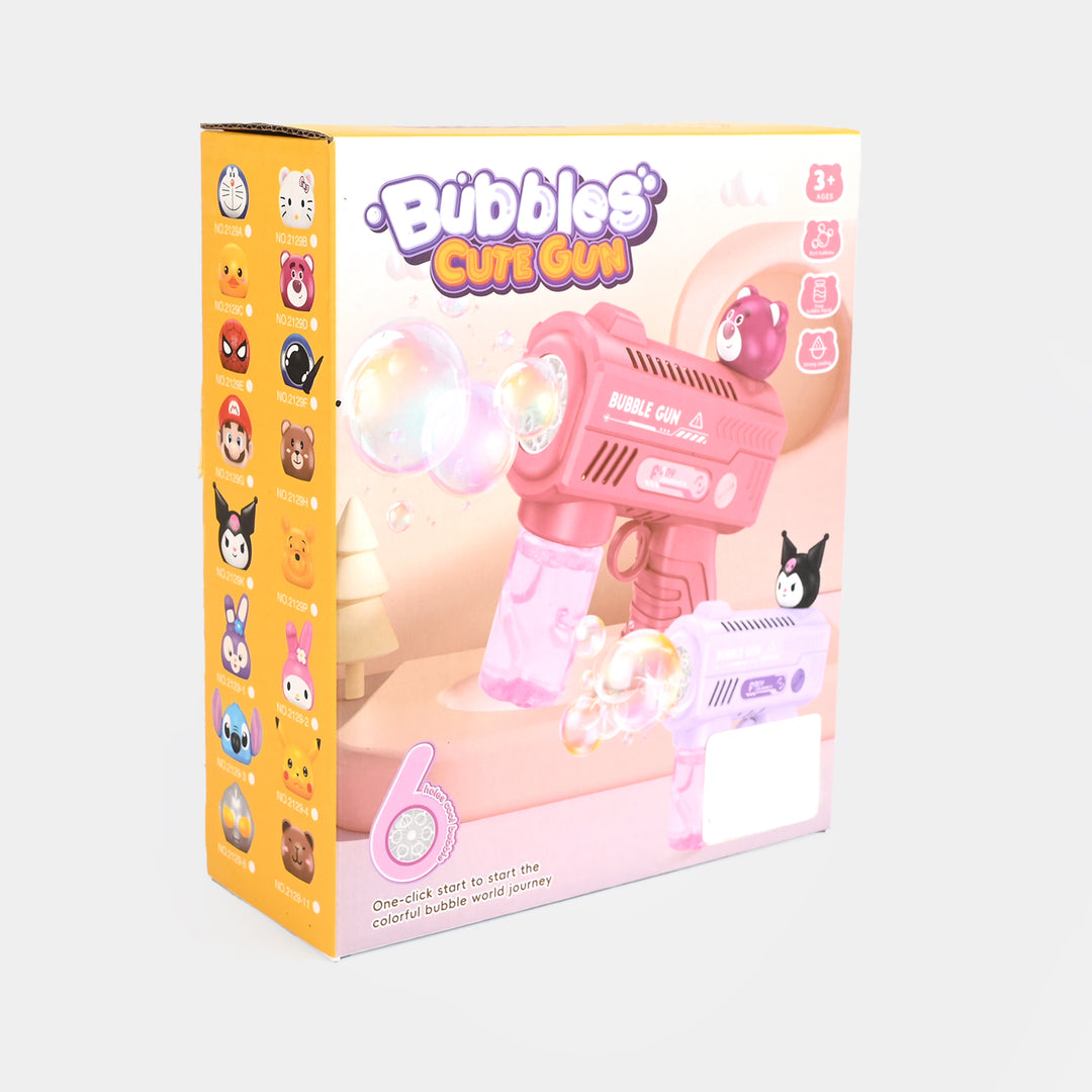 Automatic Electric Bubble Blaster With Lights