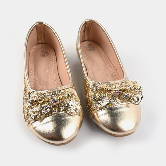 Girls Pumps 1313-Golden