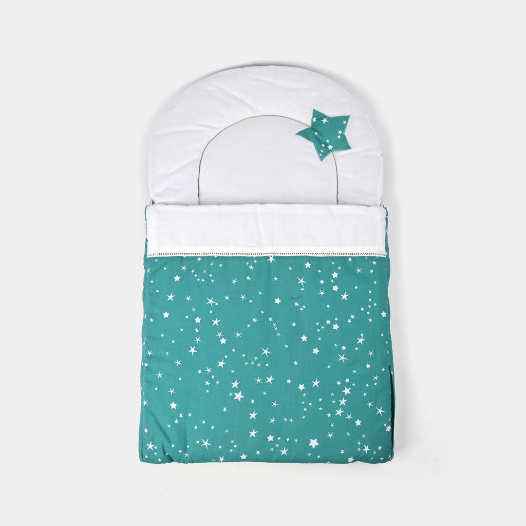 Carry Nest Green Base White Stars