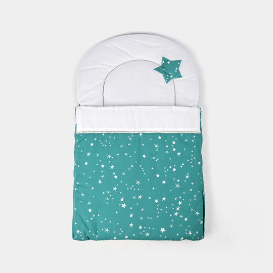 Carry Nest Green Base White Stars