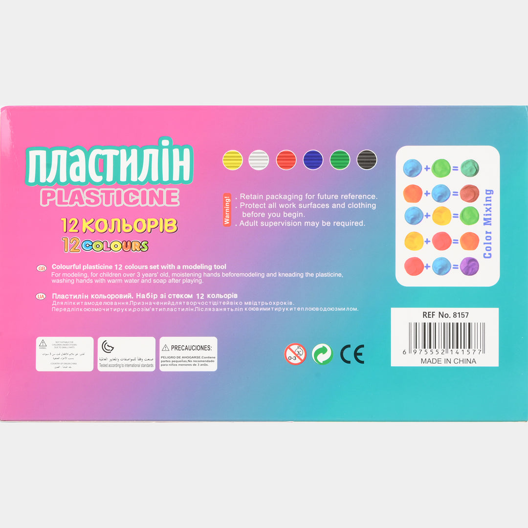 Kids Modeling Clay Craft Kit with Assorted Colors