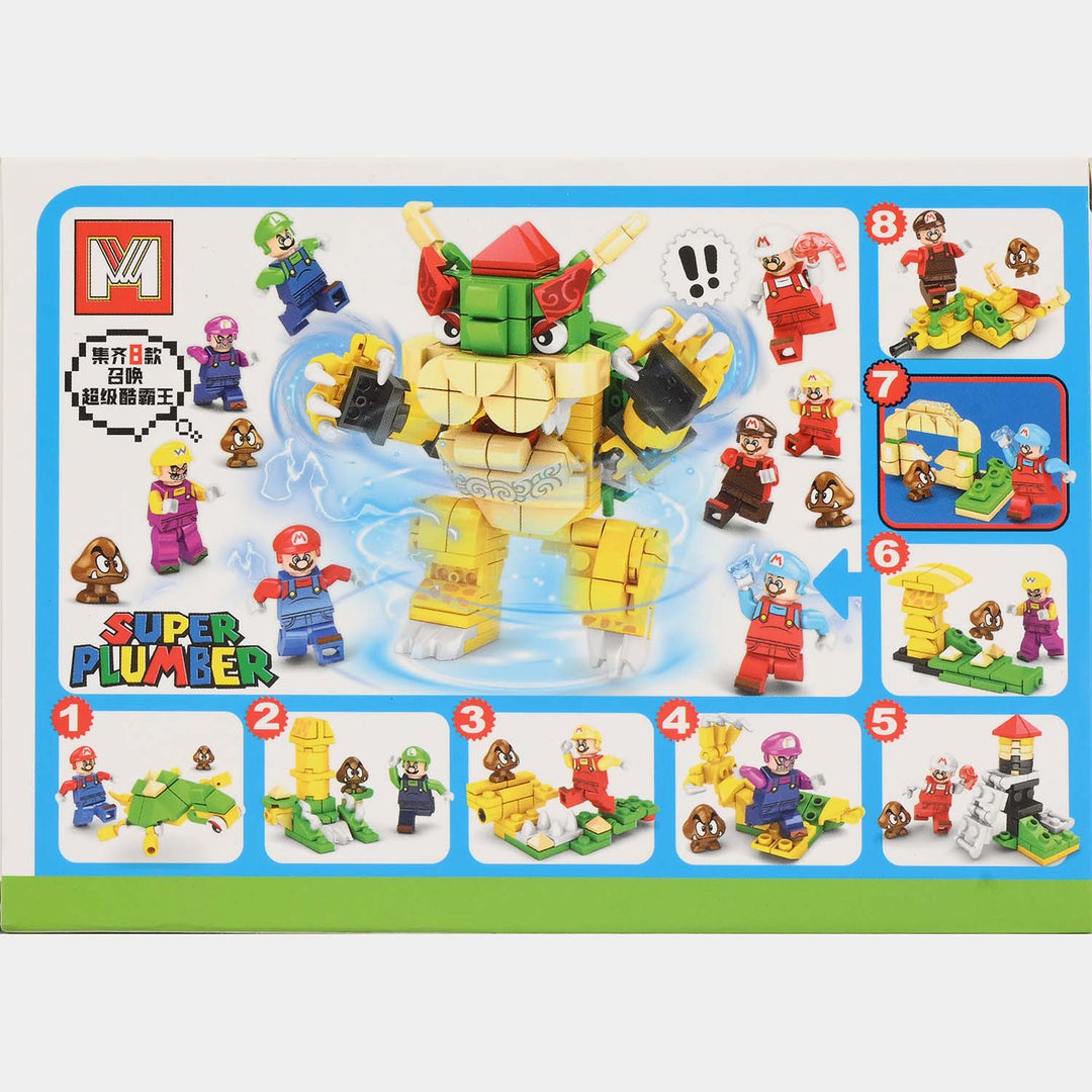 Super Plumber Building Block Set