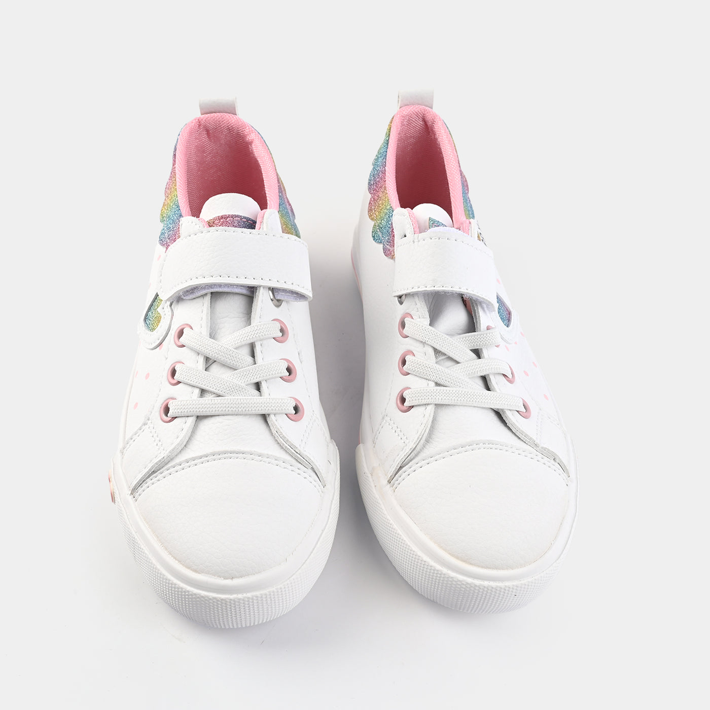 Girls Sneaker 5672-White/Pink