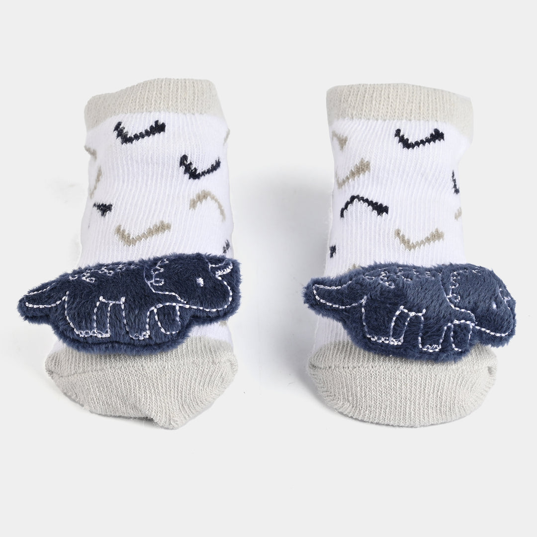 Infant Printed Cap & Socks Set 6M+