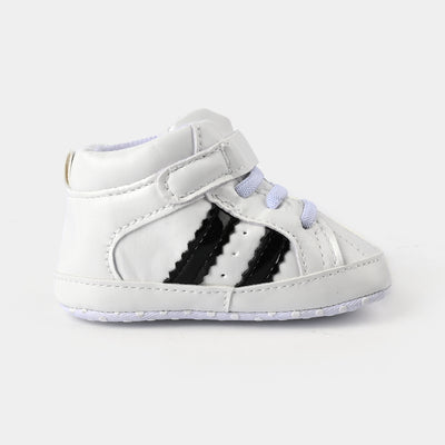 Baby Boy Shoes B233-White/Black