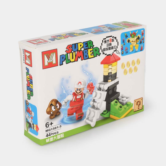 Super Plumber Building Block Set