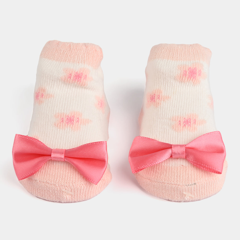 Infant Printed Cap & Socks Set 6M+