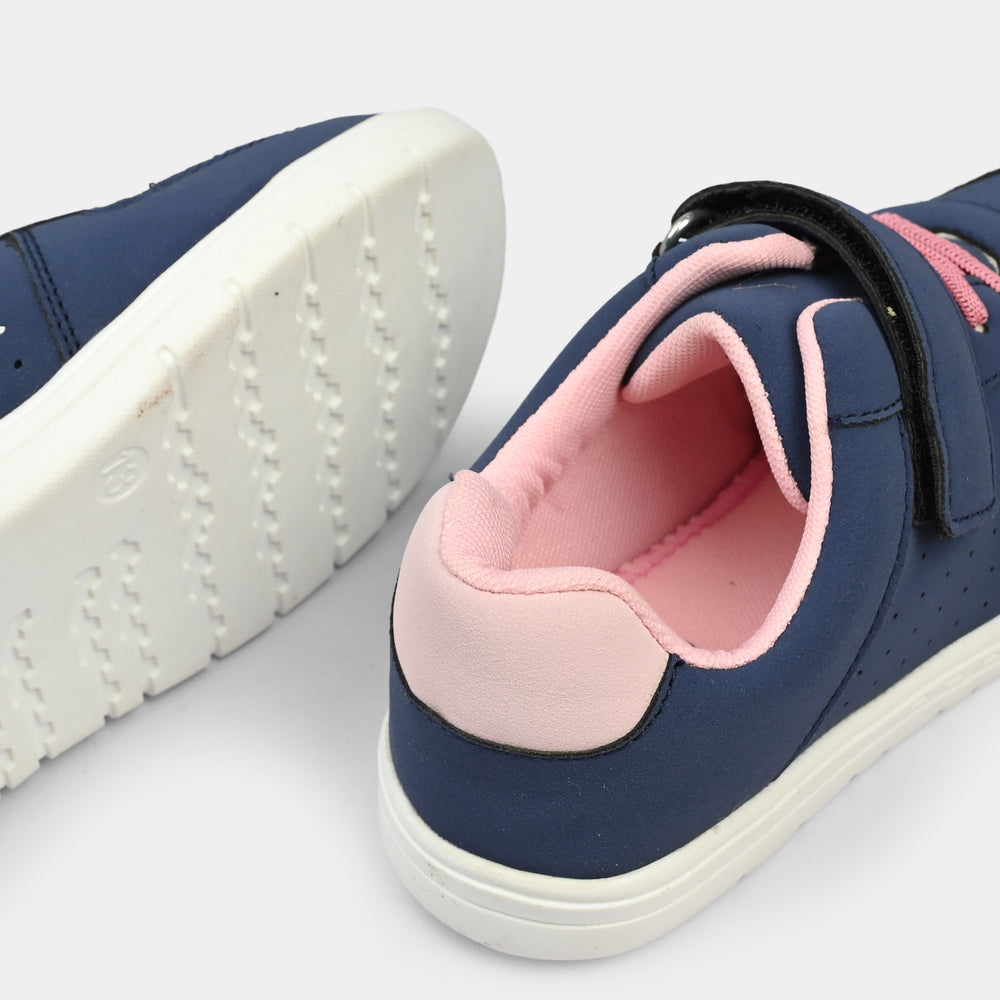 Girls Sneakers DS-001-NAVY