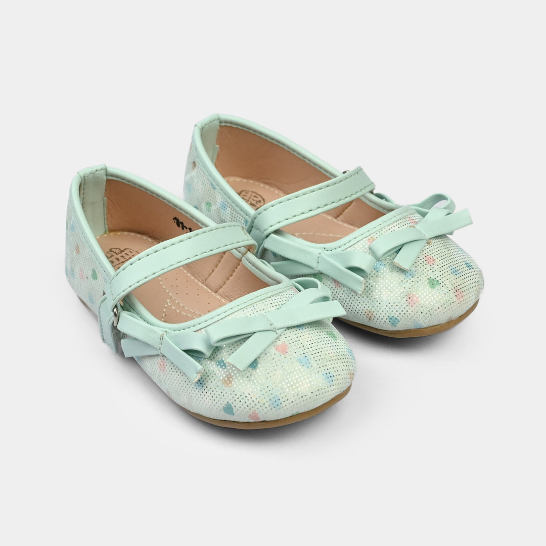 Girls Pumps 11-115-Sea.Green