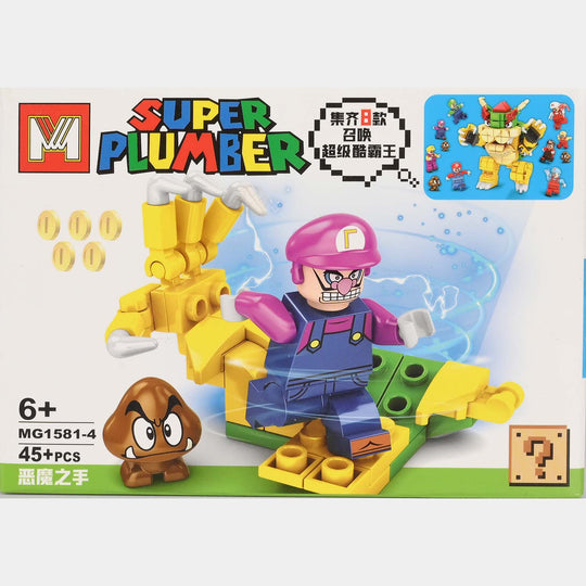 Super Plumber Building Block Set
