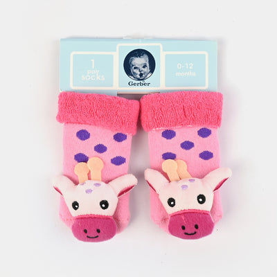 Baby Socks With Rattle