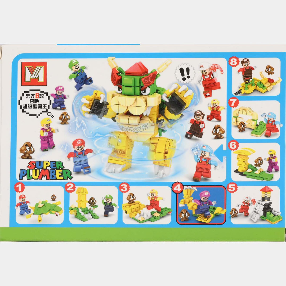 Super Plumber Building Block Set