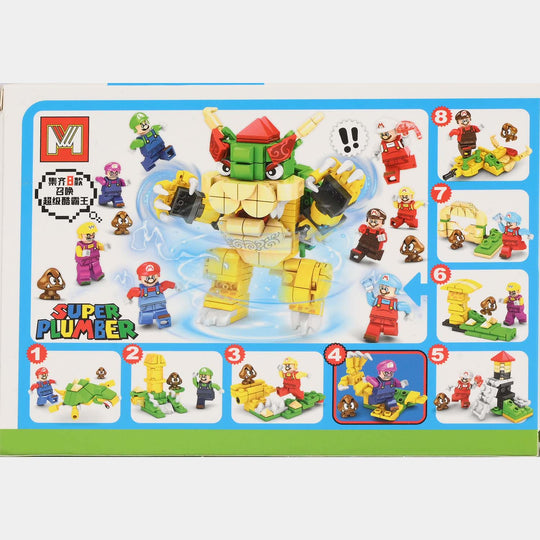 Super Plumber Building Block Set
