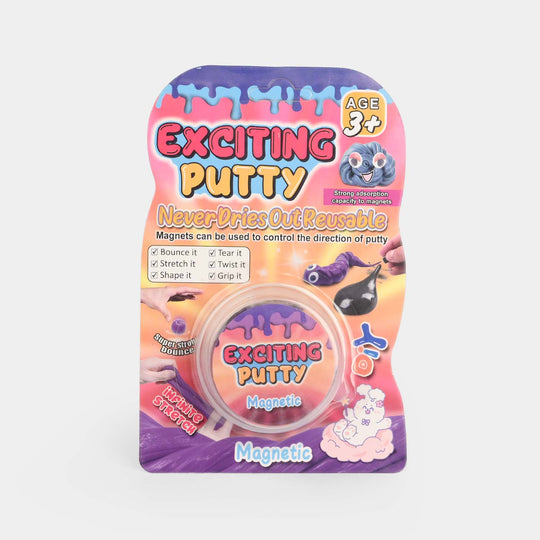 DIY Magnetic Exciting Stretch Putty Toy