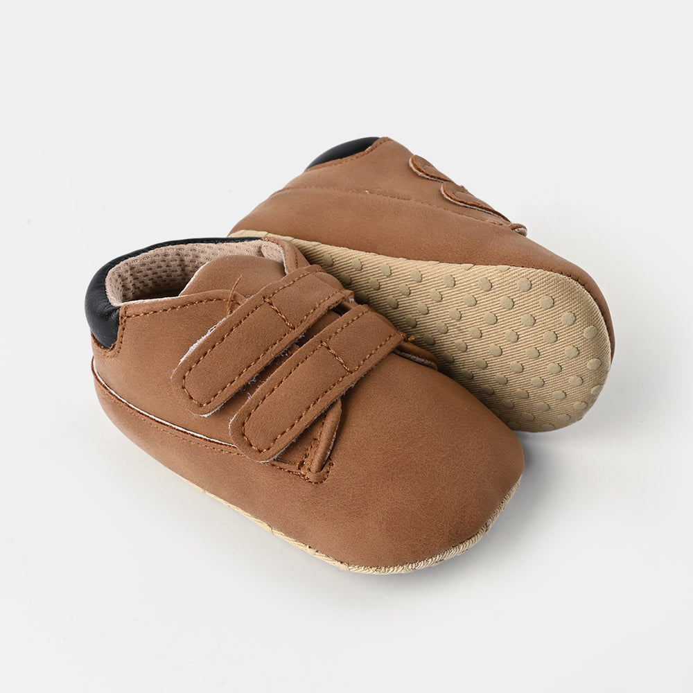 Baby Boy Shoes D130-BROWN