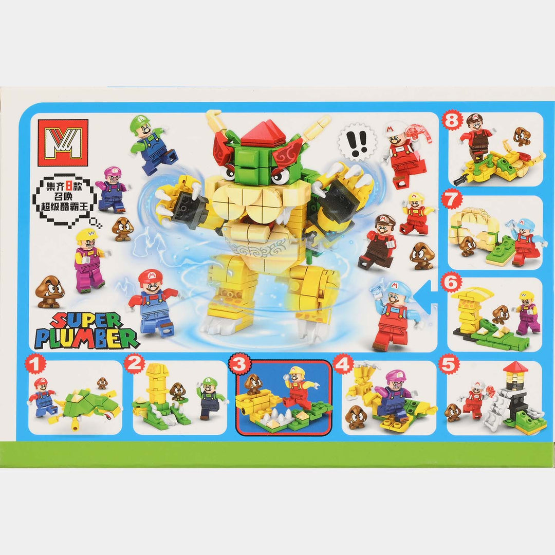 Super Plumber Building Block Set