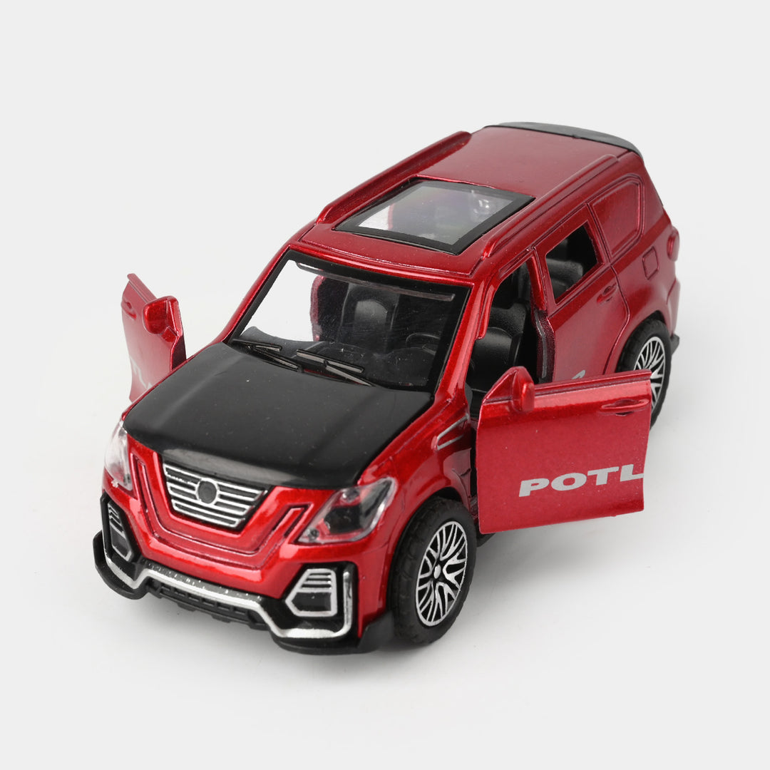 Die-Cast Car With Light, Sound & Pull-Back Action