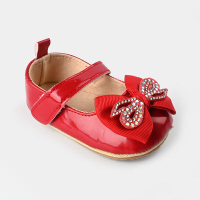 Baby Girl Shoes H42-Red