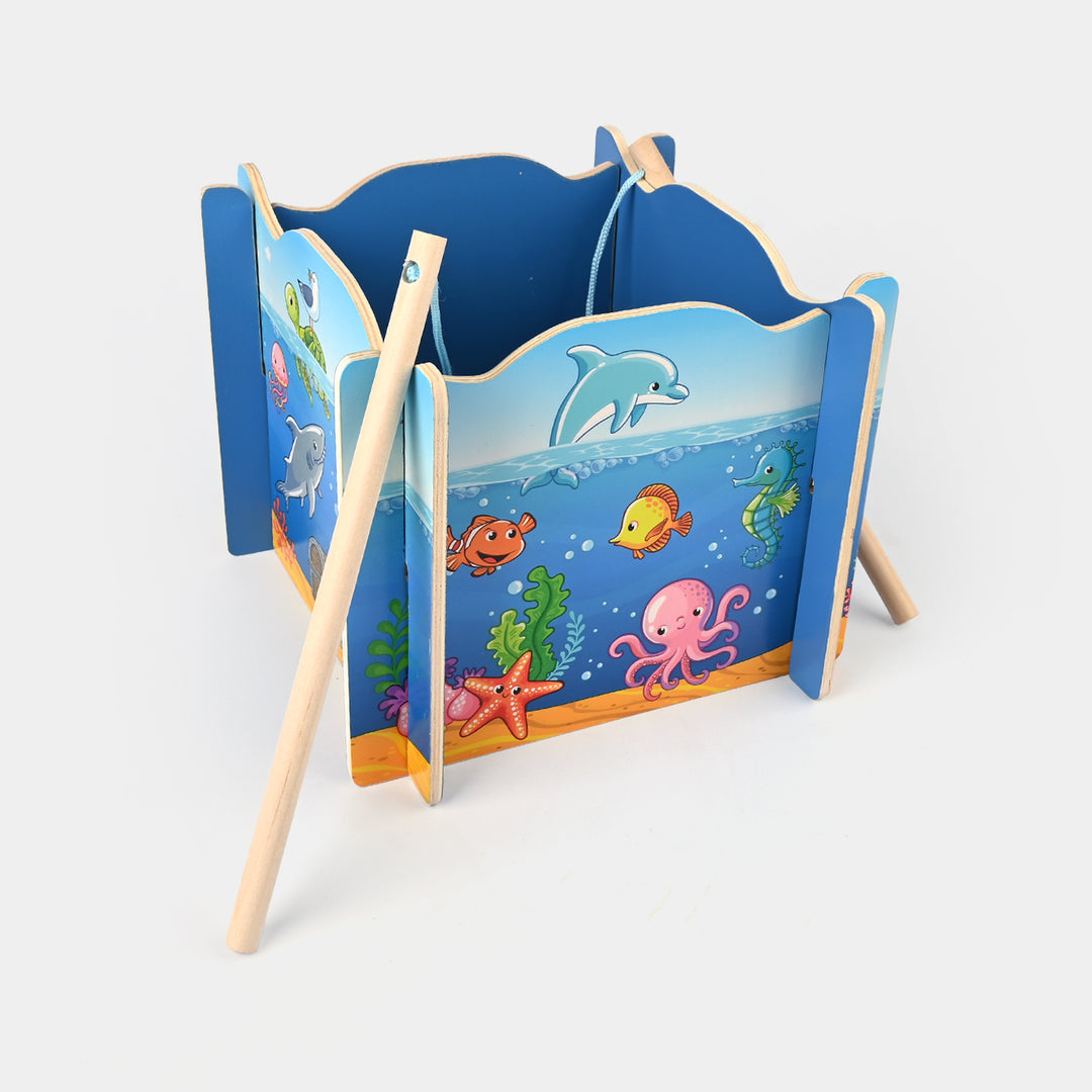 Wooden Fishing Game Toy