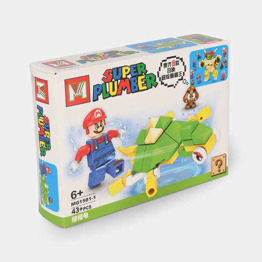Super Plumber Building Block Set