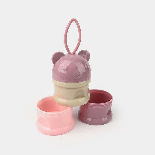 Portable Milk Powder Container 2029 Pink