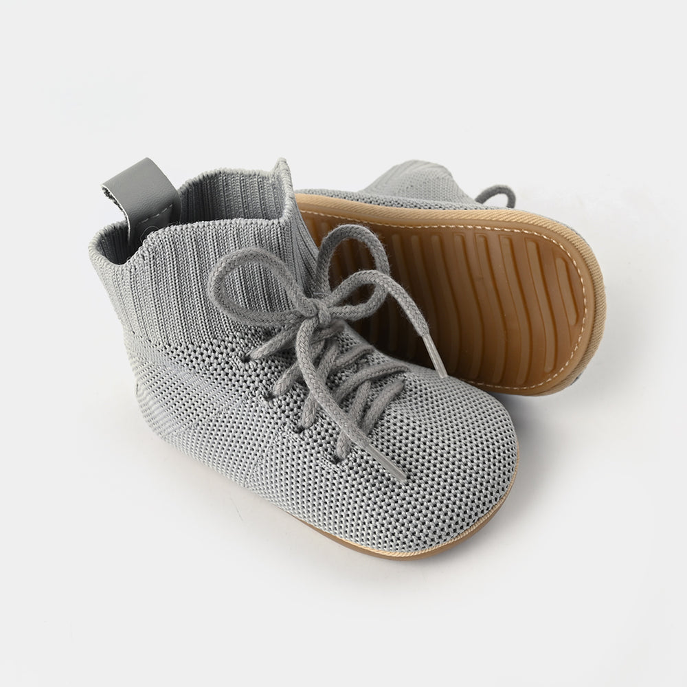 Baby Boy Shoes F49-GREY