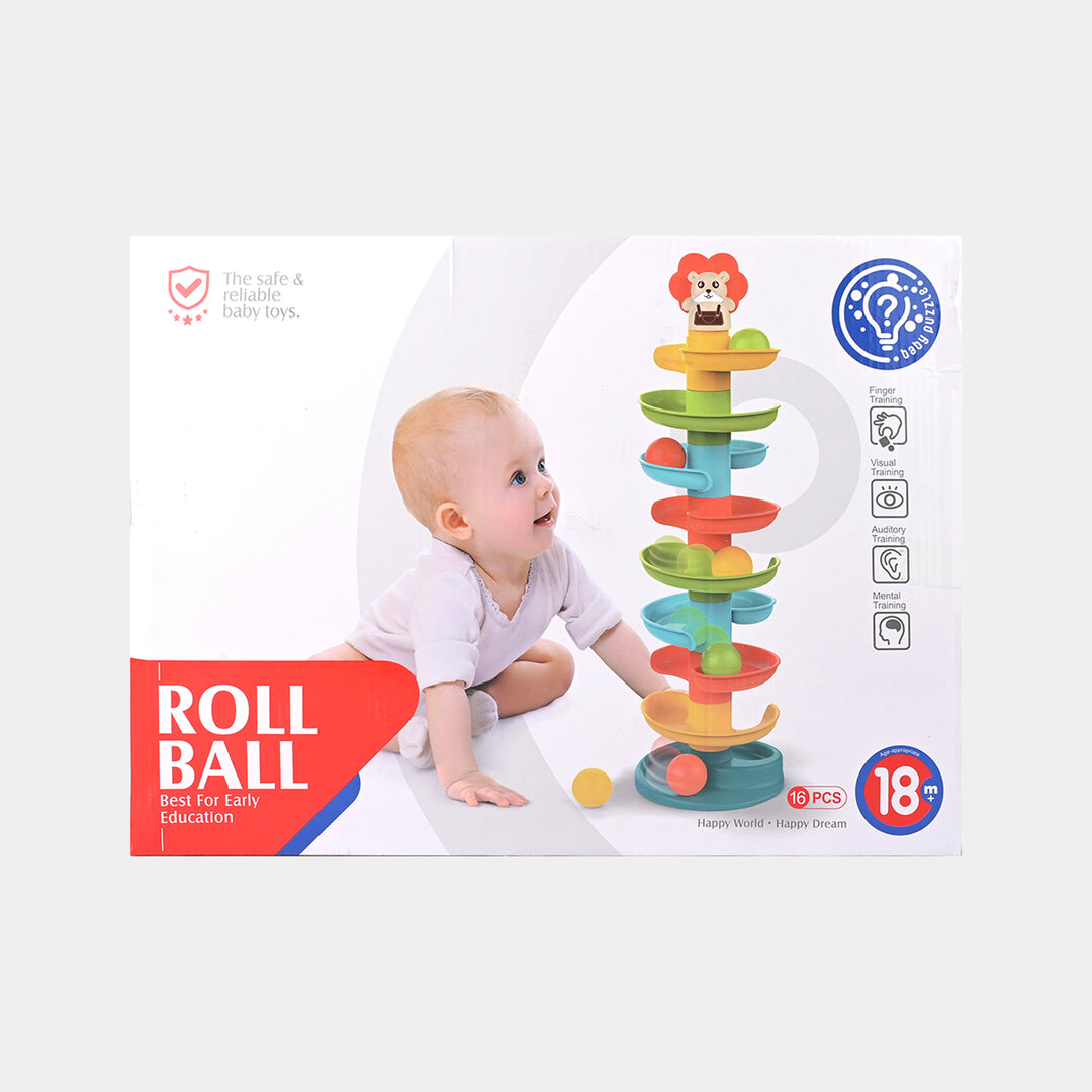 Baby Roll Ball Tower Educational Toy