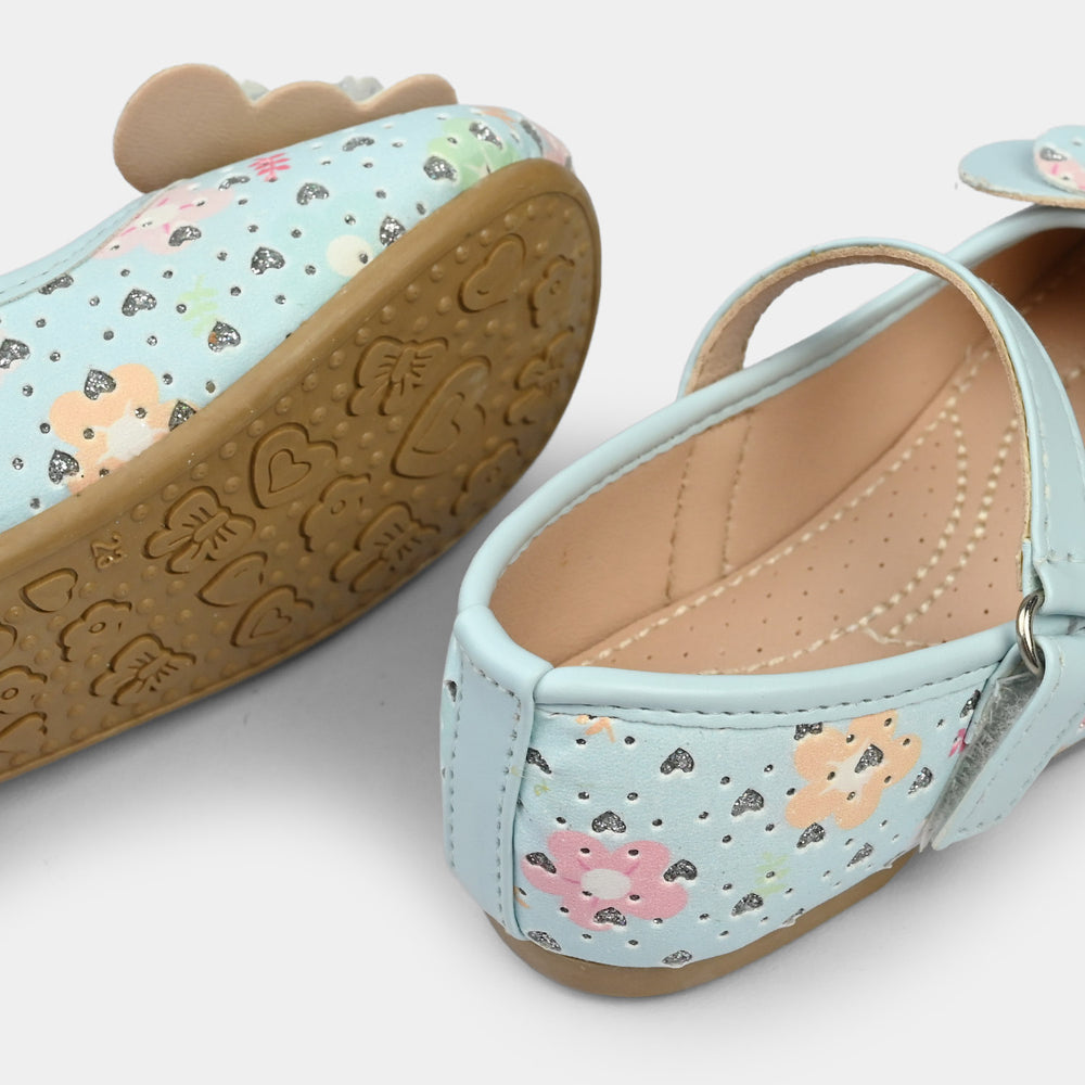Girls Pumps 11-116-Blue