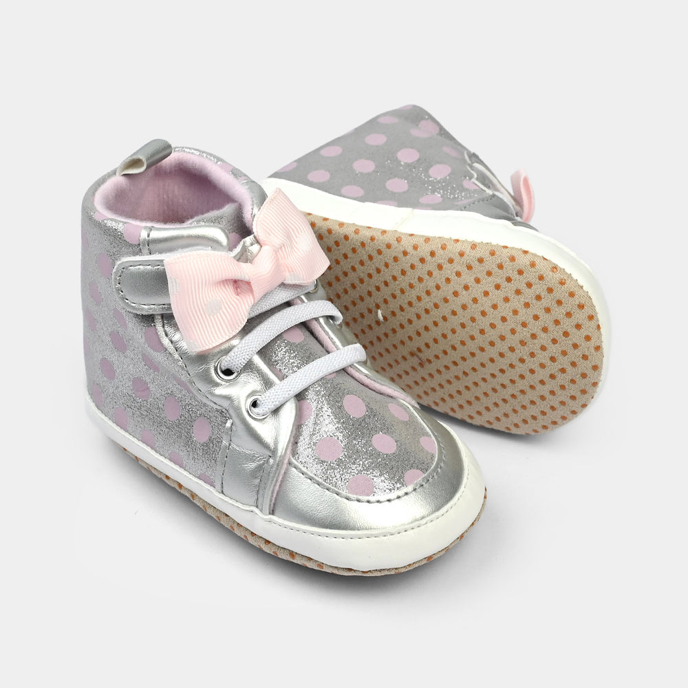 Girls Shoes H65-SILVER