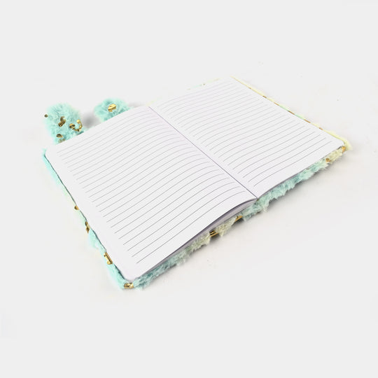 Cute Character Fur Diary/Notebook