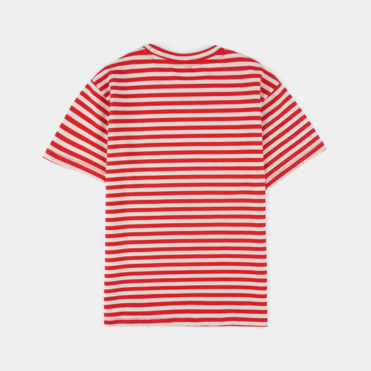 Boys Lycra Jersey T-Shirt (Game Over) - Red