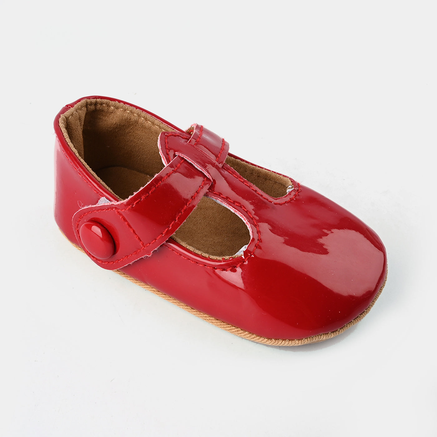 Baby Girl Shoes E142-Red