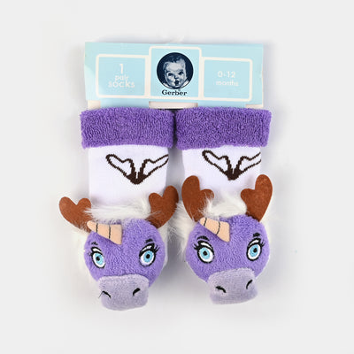 Baby Socks With Rattle