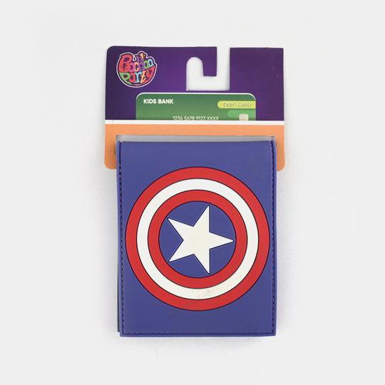 BOYS SILICONE SURFACE WALLET
