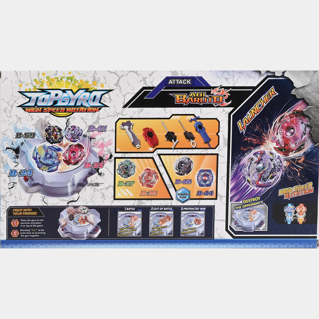 TopGyro High-Speed Rotation Battle Set