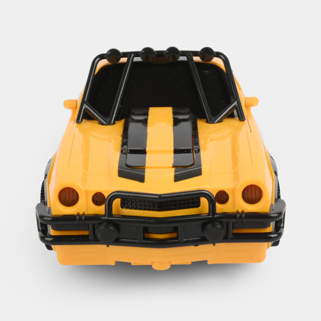 Electric Deformation Racing Car