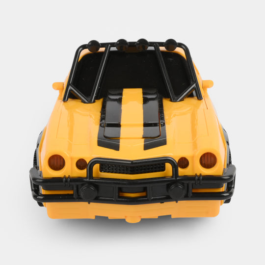 Electric Deformation Racing Car
