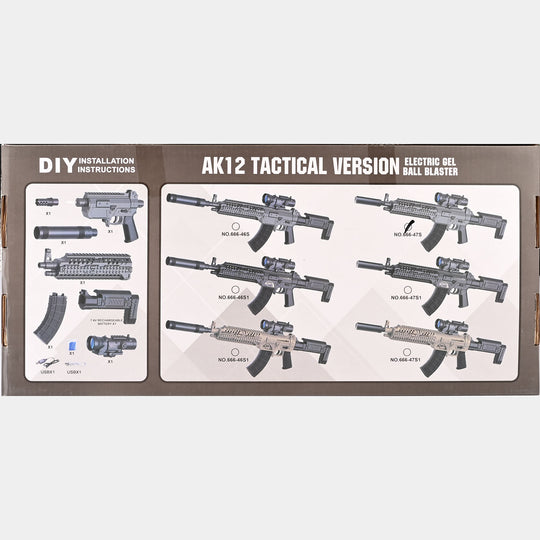 AK12 Tactical Version Water Gel Blaster