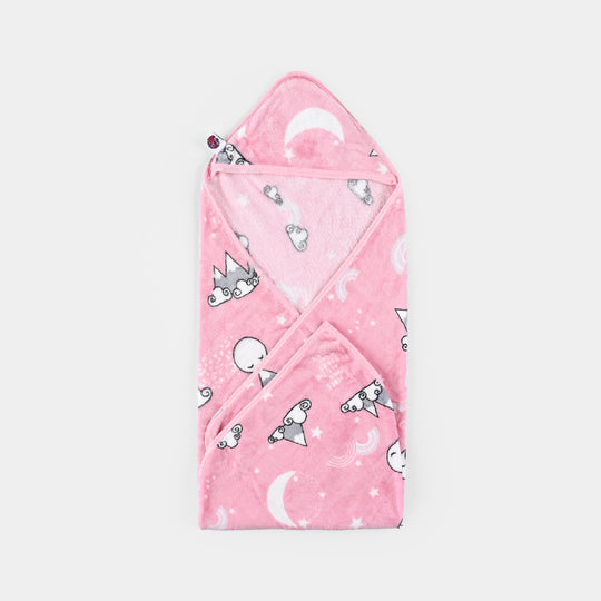 Baby Winter Wrapping Sheet | Pink