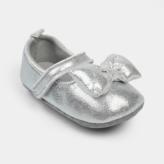Girls Shoes C-568-SILVER