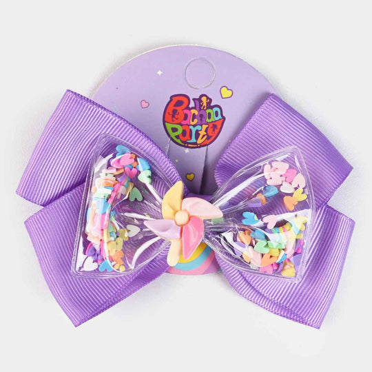 CUTE BOW STYLE HAIR PIN FOR GIRLS