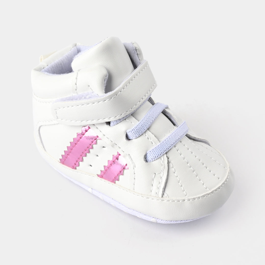 Baby Boy Shoes B233-White/Purple