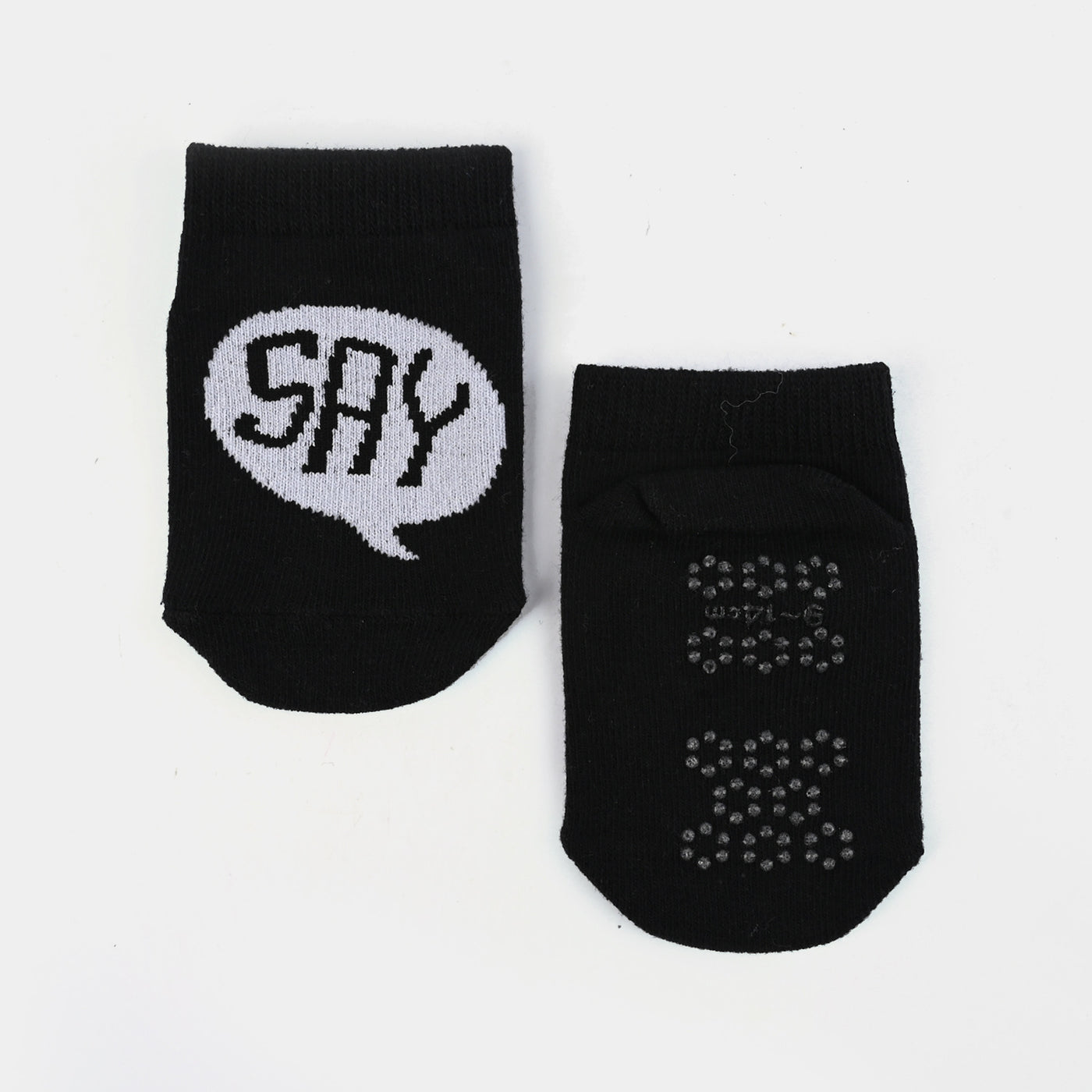 Boys Socks Anti Slip Black | 12M+