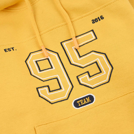 Boys Fleece 2 Piece Suit NO.95-Yellow